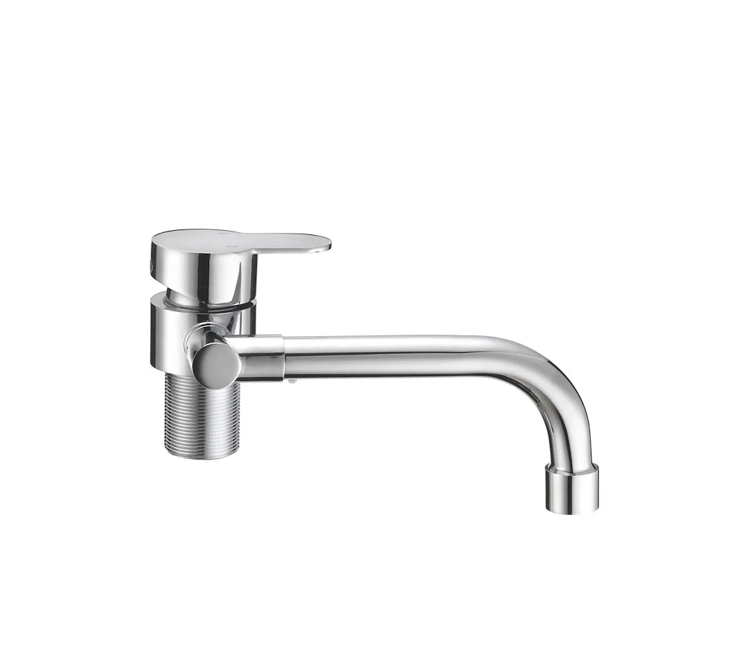 DF-MK510H-CP – DURA FAUCET Faucet, Used For Kitchen Single Piece Deck Mount Folding Spout Lever Type/ 1 Handle Chrome...